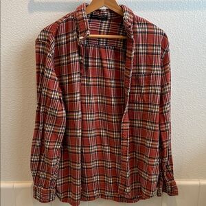 Brandy Melville Multicolor Plaid Shirt